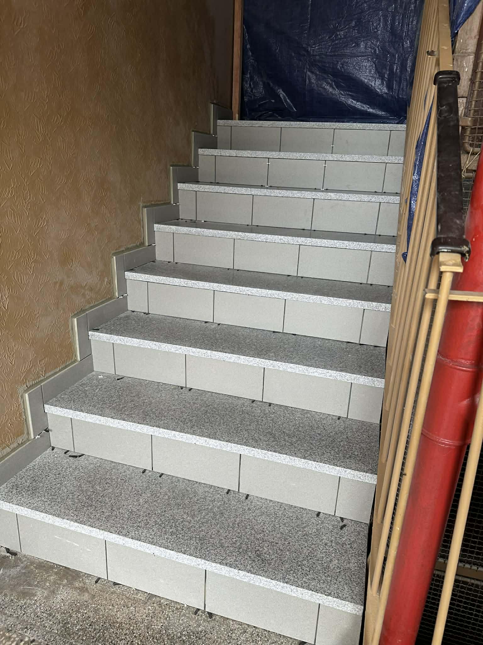 Schodiště po rekonstrukci